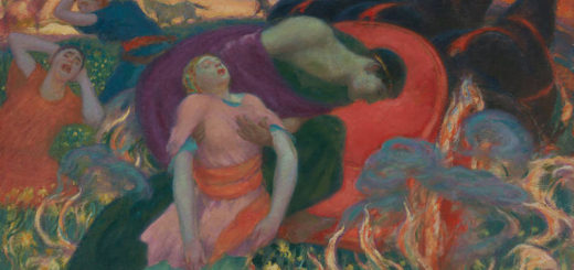 “The Rape of Persephone” by Rupert Bunny, 1913. Featured Image @adynamicreader - What’s in a ‘locus’? Some notes on Fasti 4.417-8