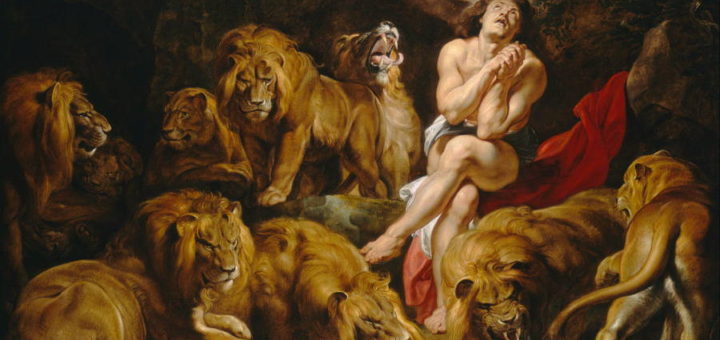 “Daniel in the Lions' Den” by Peter Paul Rubens, 1615. Featured Image @adynamicreader - Building an intertextual network with lions – Part 1