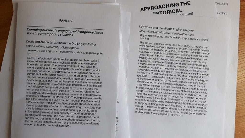 Relational deixis in Old English 'Esther'. Image @adynamicreader - The day I approached the historical