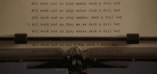 All Work and no Play (The Shining,1980). Image @adynamicreader - Speakers and Speeches in the Argonautica: Running the Numbers