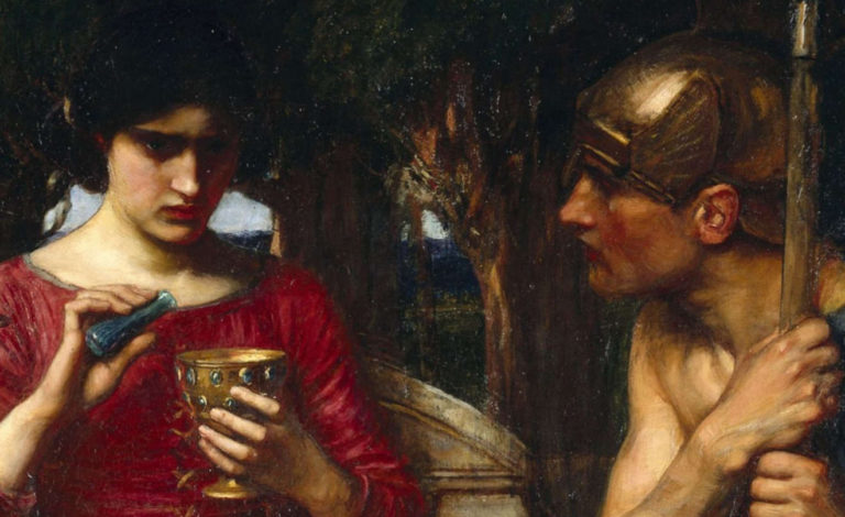 "Jason and Medea" by John William Waterhouse, 1907.
