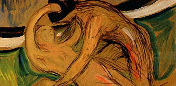 “Cupido” by Edvard Munch, 1863-1944